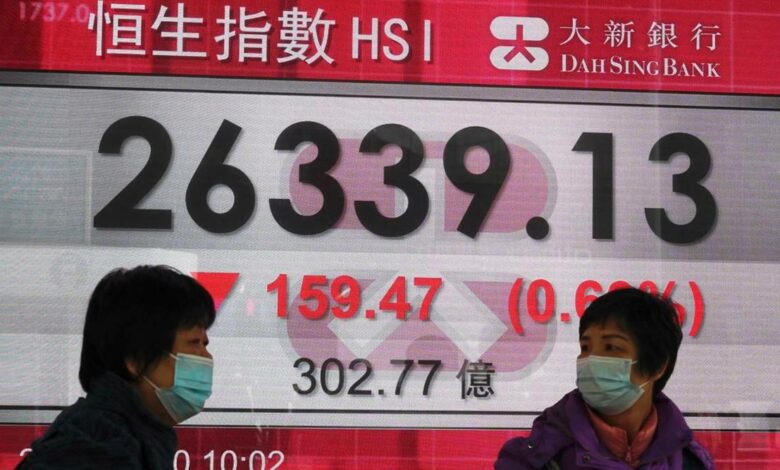 ap asian markets hong kong share index 1200