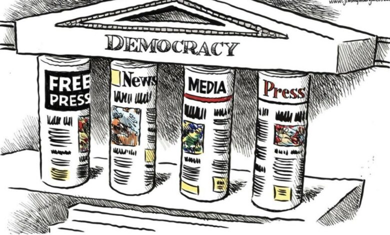 pillars of democracy.