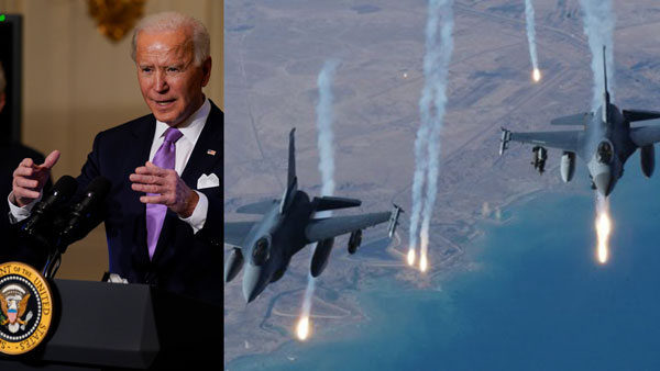 ebene magazine the first military operation ordered by joe biden .. consent to attack pro iranian forces in syria ta