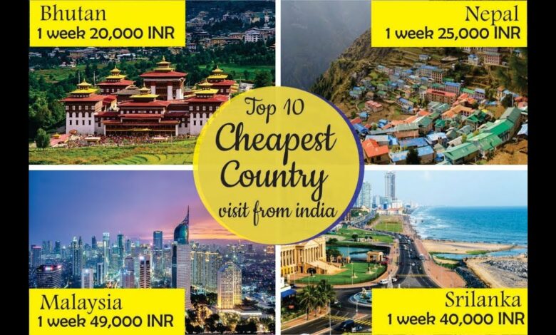 cheapest countries 1