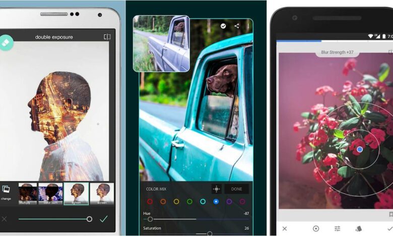 android photo editing apps