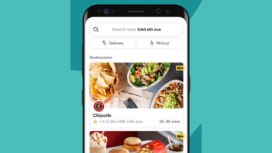 grubhub best food delivery apps for android