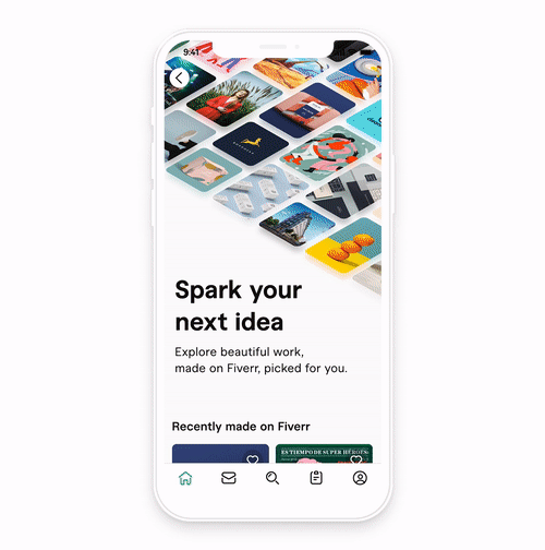 fiverr rolls out new pinterest like personalized discovery feature
