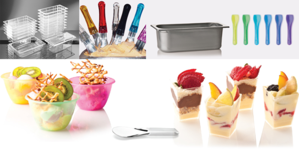 wholesale gelato accessories