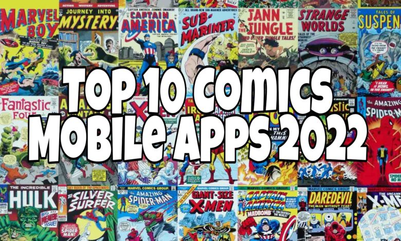 top 10 comics mobile apps 2022