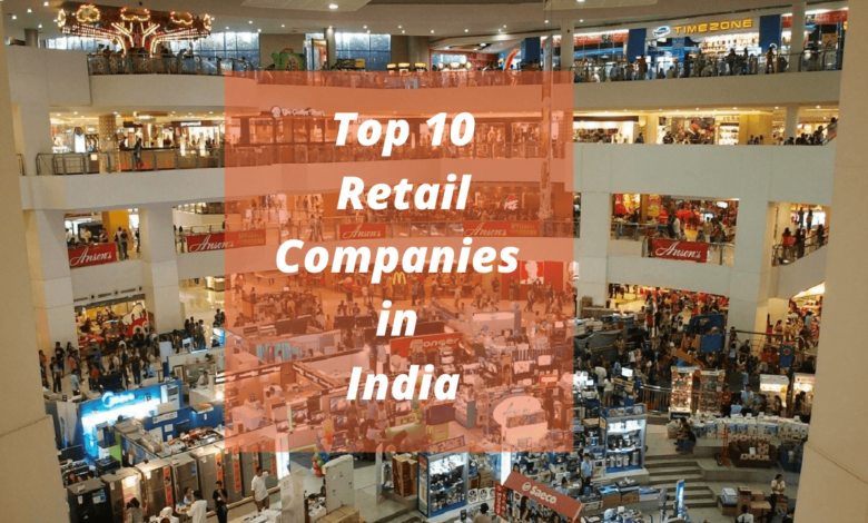 top 10 retail companies in india