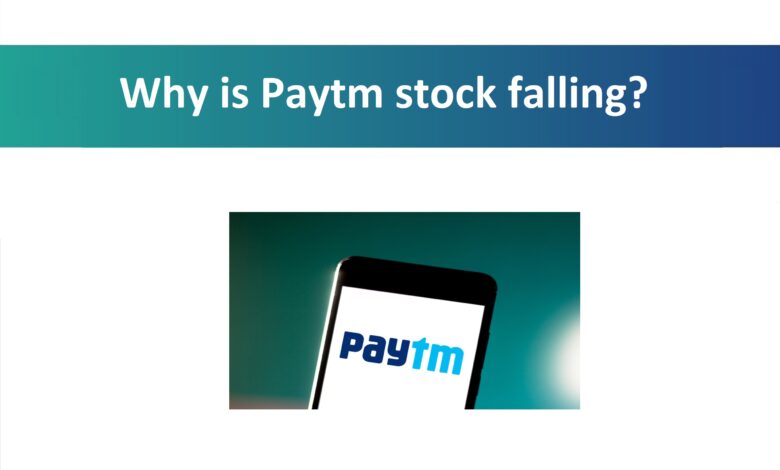 637781027292692810why is paytm stock falling
