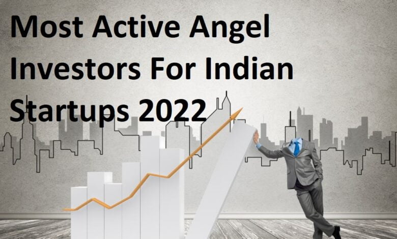 most active angel investors for indian startups 2022