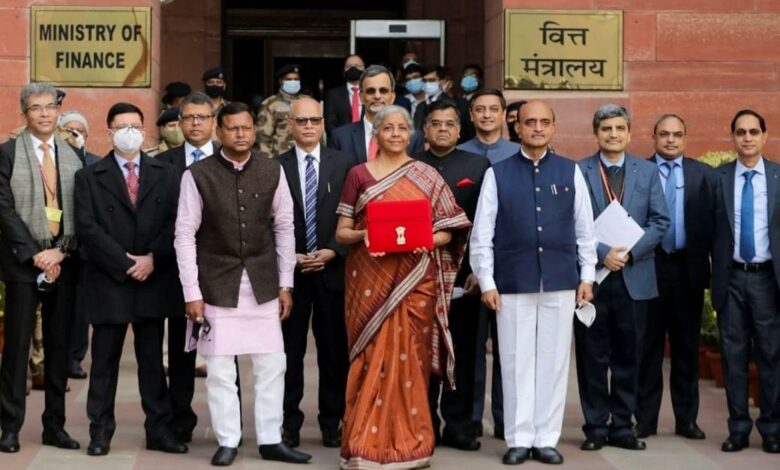 Sitharaman takes tablet in red pouch to Parliament to present paperless Budget