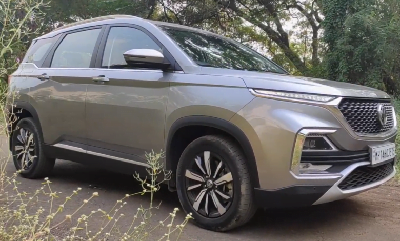 mg hector diesel india front view