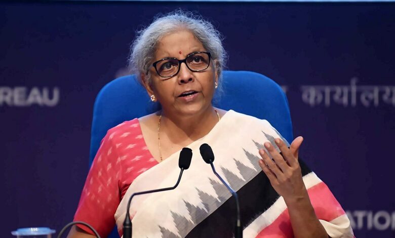smt. nirmala sitharaman addressing a press conference on june 28 2021 in new delhi cropped