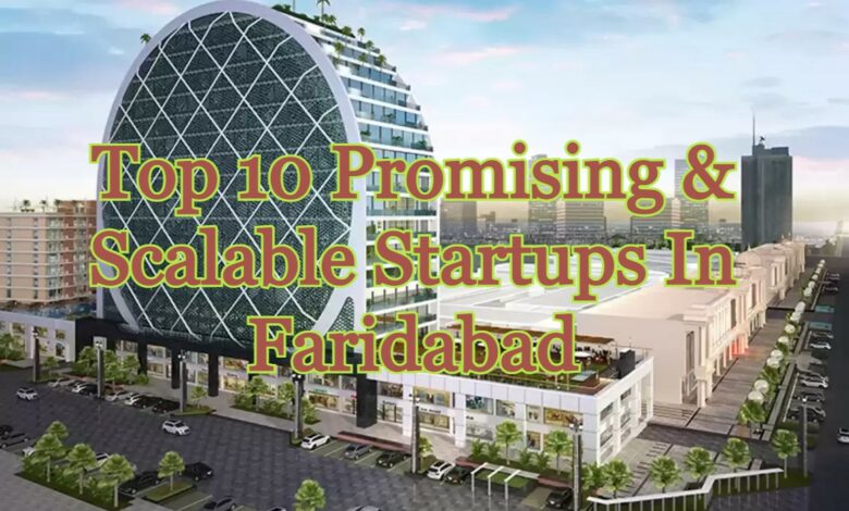 top 10 promising & scalable startups in faridabad