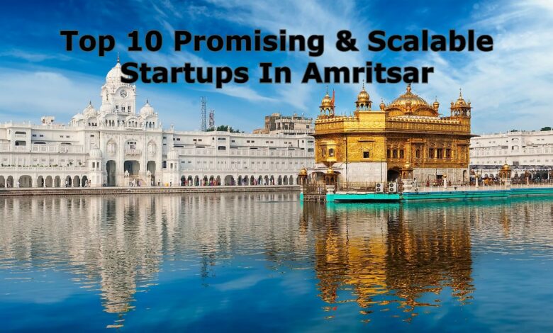 top 10 promising & scalable startups in amritsar