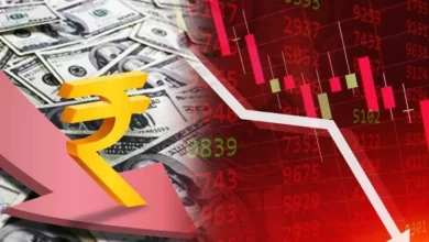 for the first time the rupee reached 78 against a