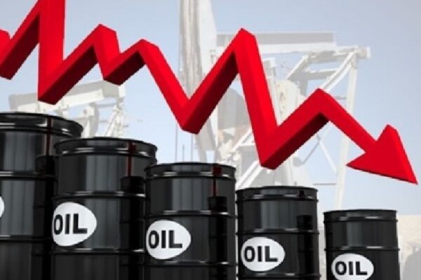 Oil shares decline