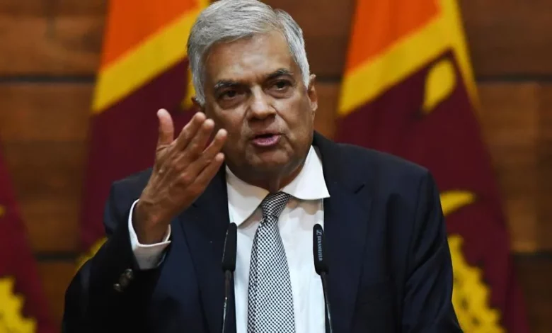 ranil wickremesinghe, new leader of sri lanka, says the country is facing major challenges