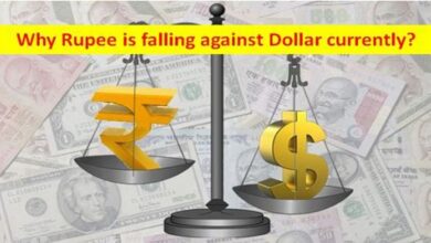 why rupee falling reasons