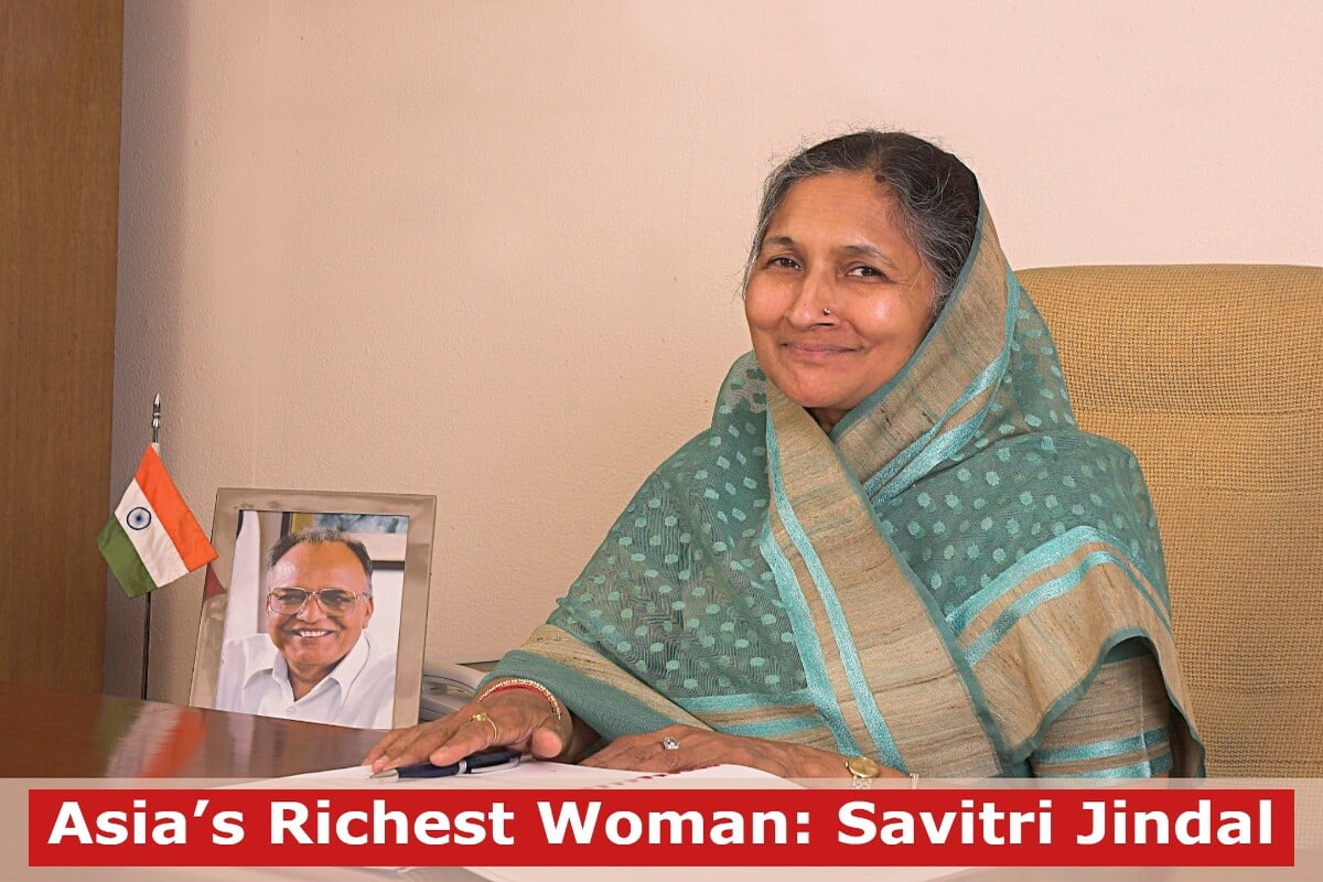 Asia's Richest Woman: Savitri Jindal, 72-Year Old Indian
