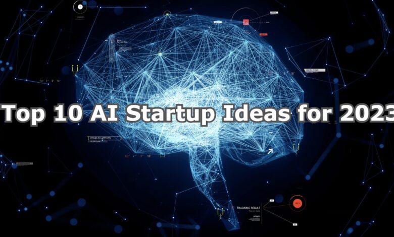 top 10 ai startup ideas for 2023