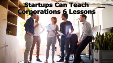 startups can teach corporations 6 lessons