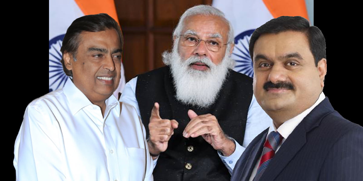Competition Is Getting Intense Between Gautam Adani And Mukesh Ambani. Who Is Going To Be The World's Number 1? Is Modi Stuck Between Both Friends? - Inventiva