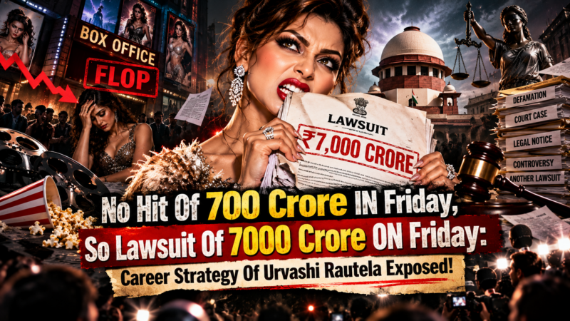 The Friday Game: Other Actresses Collect Awards, Urvashi Rautela Collect Legal Controversies!
