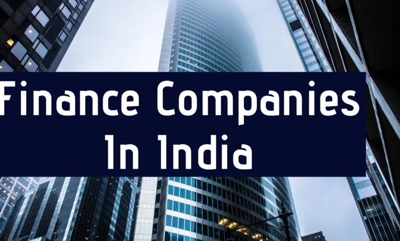 finance company in india