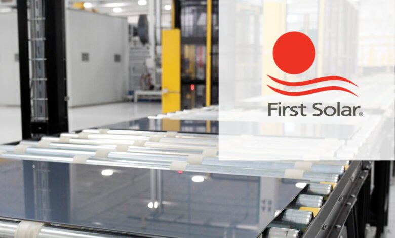 first solar announces new u s manufacturing plant