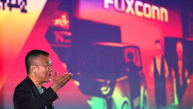 the boxy three-seater that the foxconn electric drive alliance is planning 2022