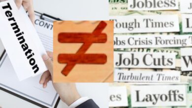 job cuts not equal to mass layoff
