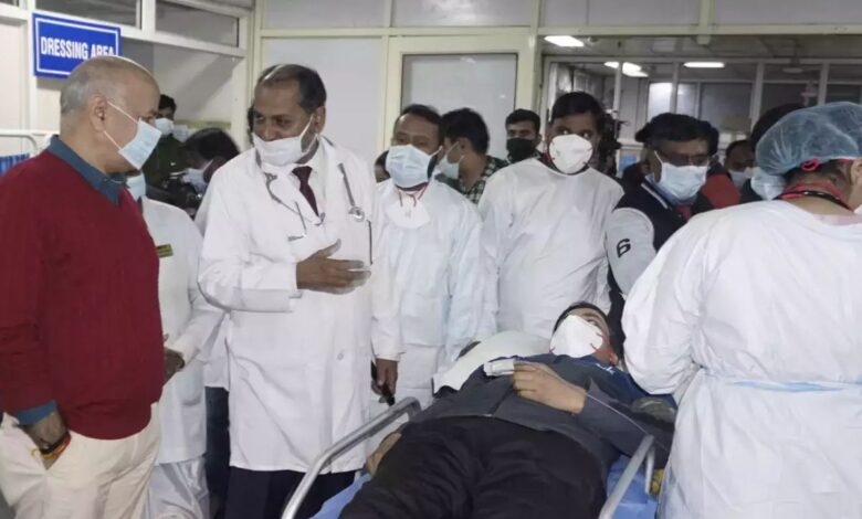 india's hospitals conduct practice drills to ensure covid readiness.