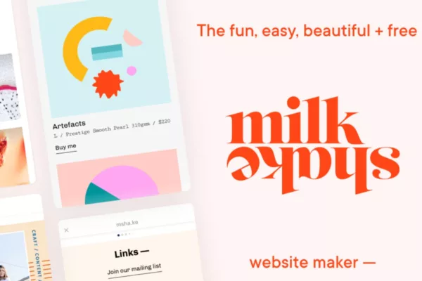 milkshake free blogging sites