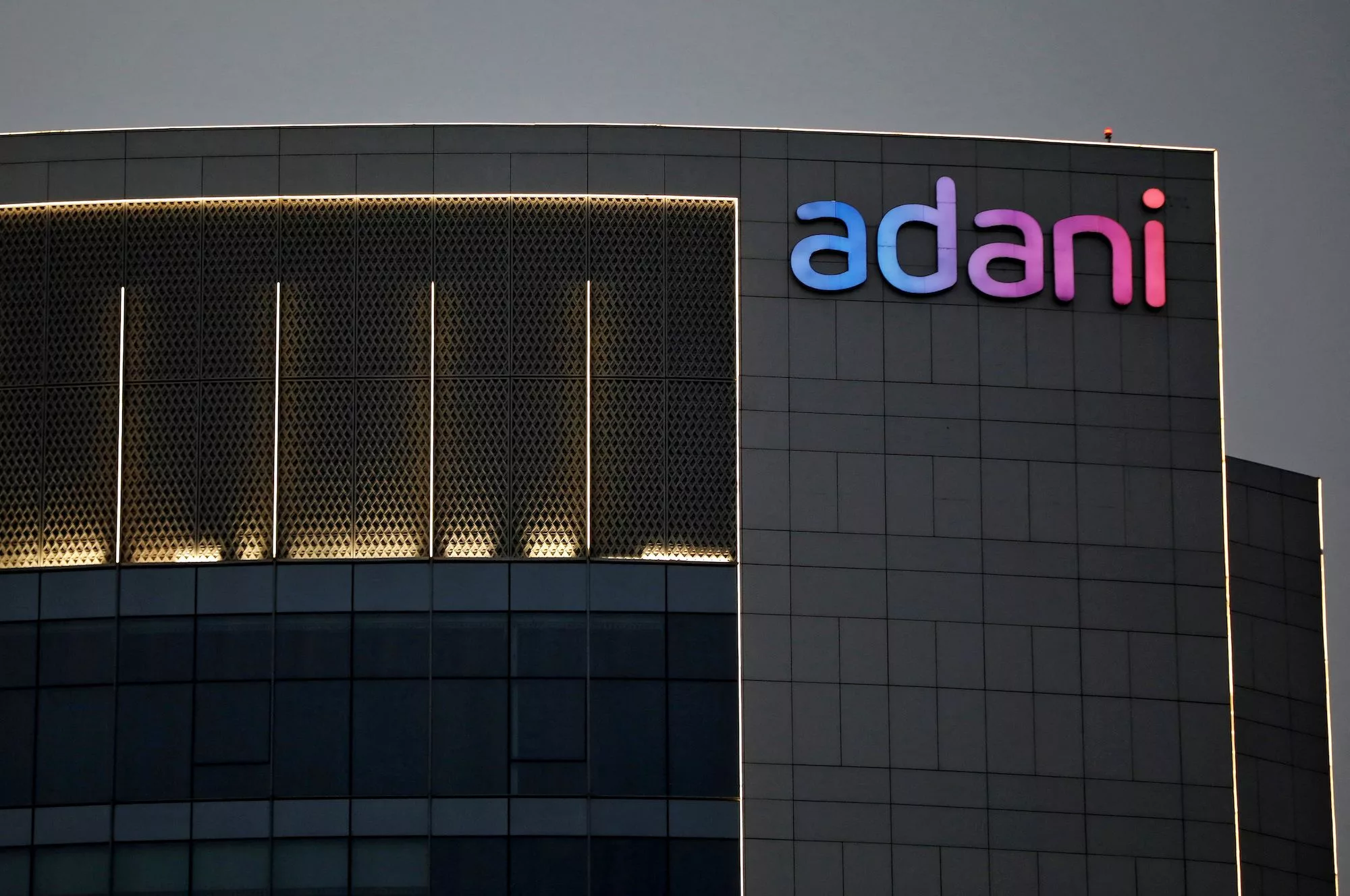 adani group share hints can be found in the exploding options market