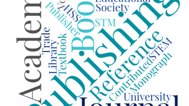scholarly publishing word cloud