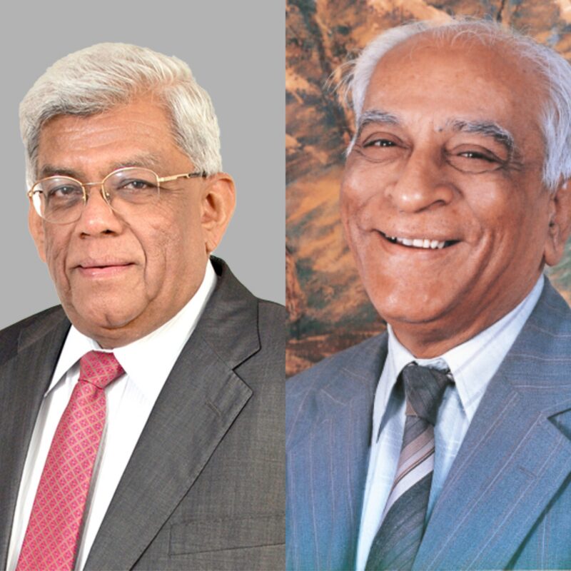 HDFC Bank visionaries: Deepak Parekh and Hasmukh Parekh