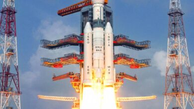 gslv mk iii lift off during its experimental suborbital mission