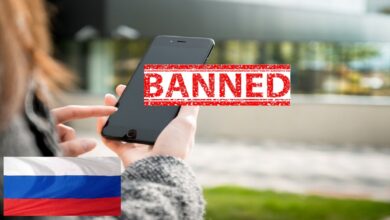 russia imposes ban on apple iphones and ipads