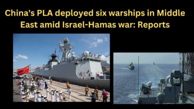 china deploys warships amid israel hamas war