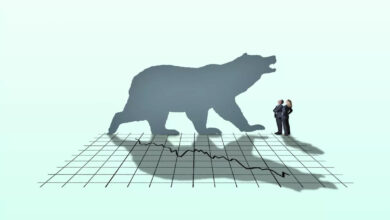 dalal street-bear attack, investors lose