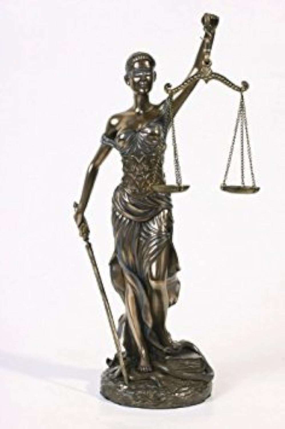 The famed Lady of Justice Statue