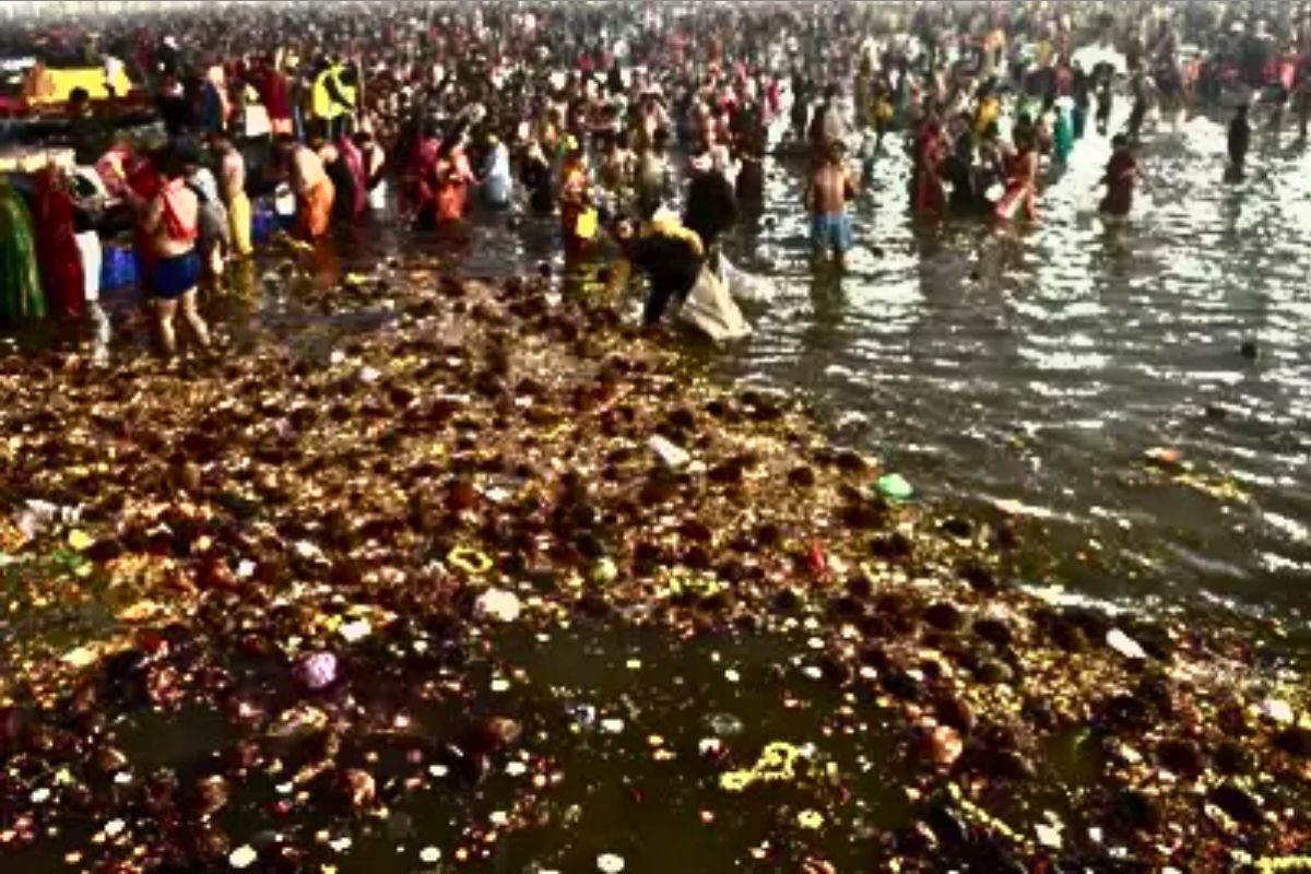 Mahakumbh water