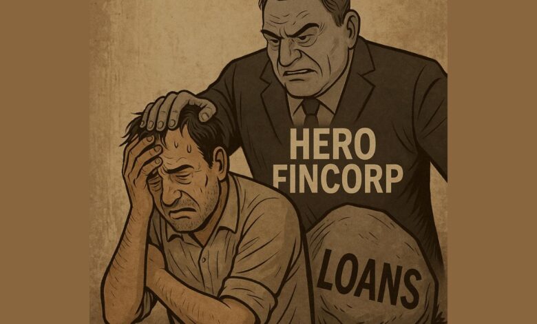 How Hero Fincorp Harasses Their Customers?