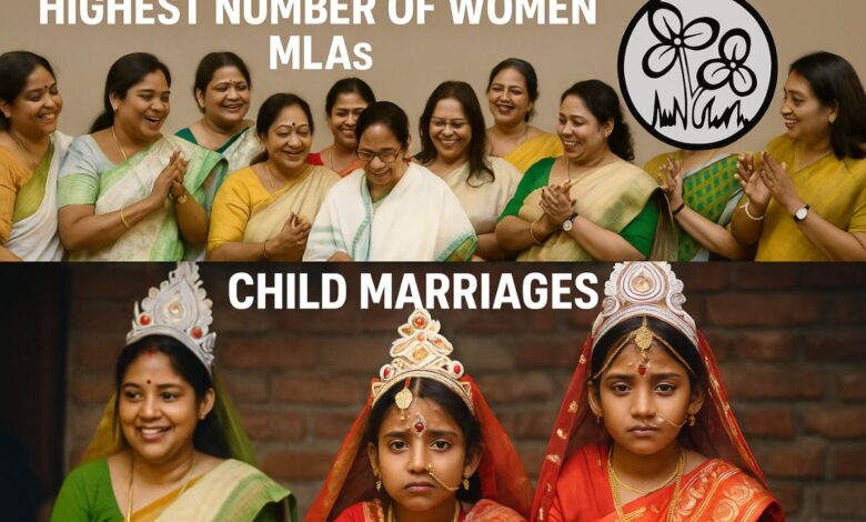 When Words Don’t Match Actions: TMC Has Highest Number Of Women MLAs; Also, West Bengal Has Highest Number Of Child Marriages!