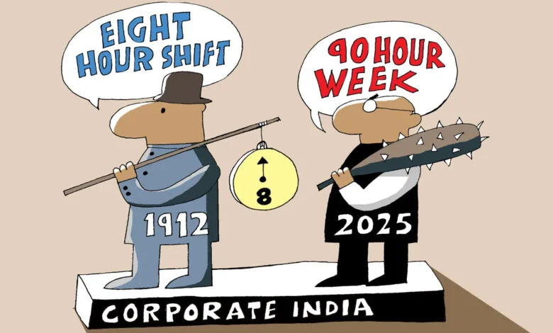 Long working hours in India