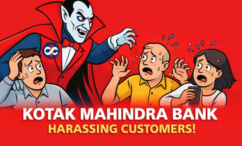 How Corporates Like Kotak Bank Harass Their Customers- Why They Are Not Scared Of The Law?