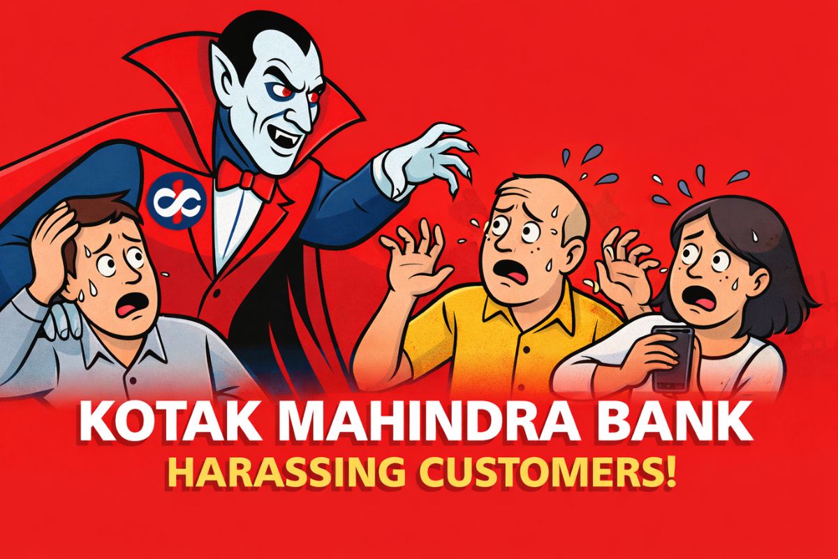 How Corporates Like Kotak Bank Harass Their Customers- Why They Are Not Scared Of The Law?