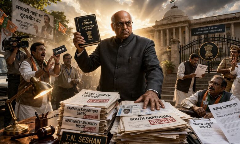 How TN Seshan tamed Indian Politics As Election Commissioner?