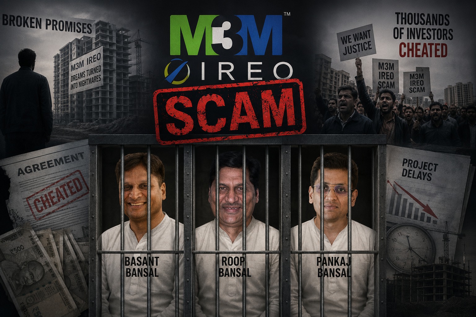 The M3M–IREO Scam: How A Real-Estate Empire Allegedly Built Itself On The Ruins Of Homebuyers' Dreams - Inventiva