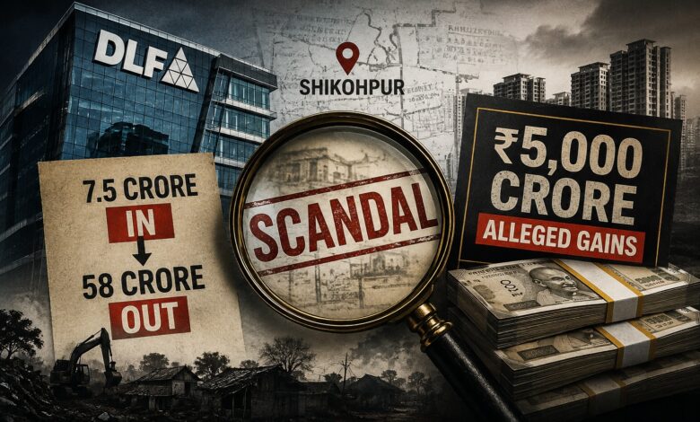 7.5 Crore In, 58 Crore Out, ₹5,000 Crore Alleged Gains: Examining DLF’s Role In Shikohpur Scandal