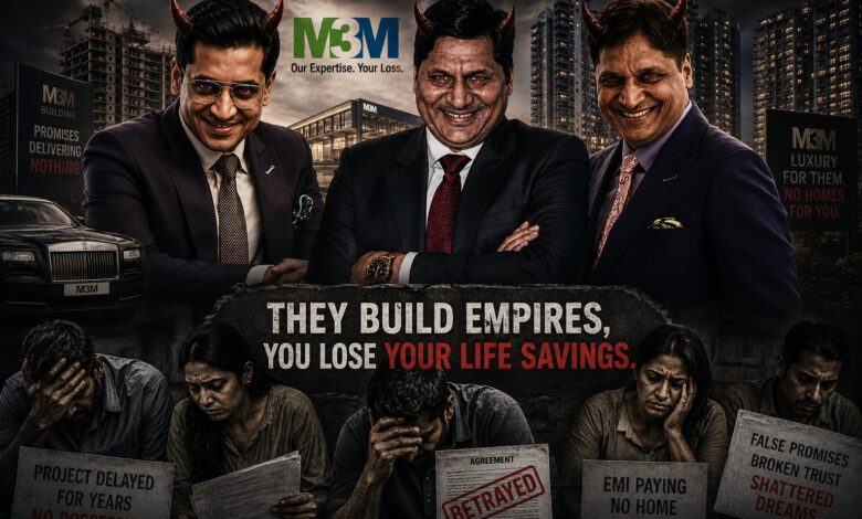 M3M: Ek Ped Ghar Ke Bachche Ke Naam, Par Un Gharon Kya Kya Jo M3M Ne Corruption Ke Chalte Barbaad Kar Diye